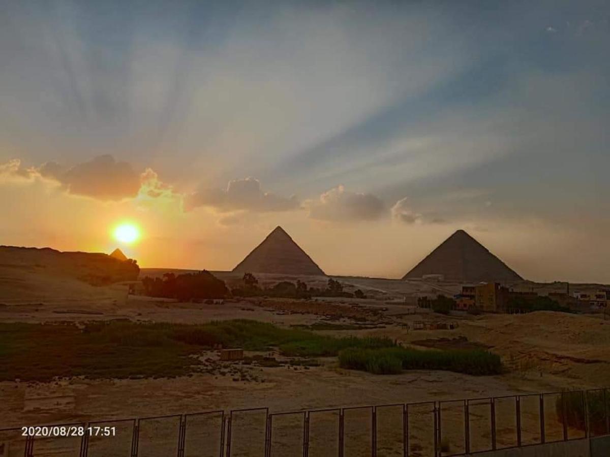 King Khufu Pyramids View Hotel Kafret el-Gabal Buitenkant foto