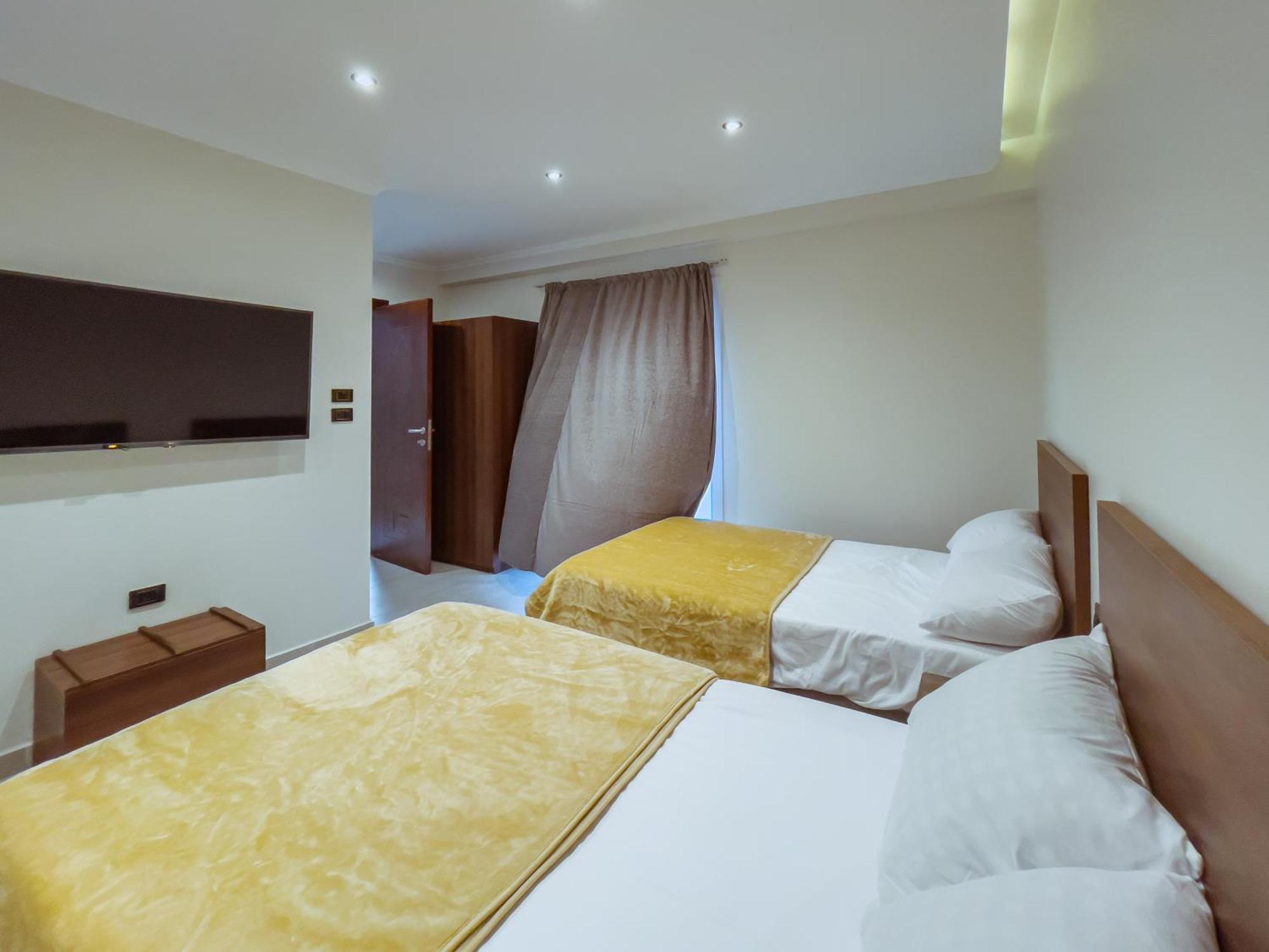 King Khufu Pyramids View Hotel Kafret el-Gabal Kamer foto