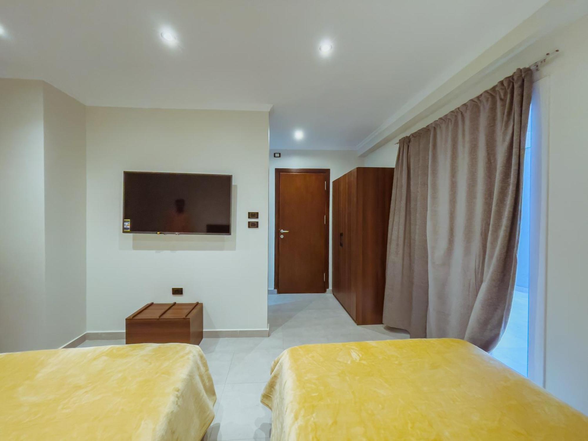 King Khufu Pyramids View Hotel Kafret el-Gabal Kamer foto
